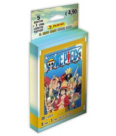 PANINI Stickers One Piece Ecoblister 5 Buste 5.23093E+11