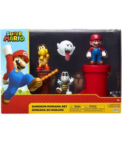 Super Mario Dungeon Diorama Set 5pz