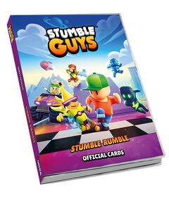 Stumble Guys Card Stumble Rumble Raccoglitore + 1 Busta