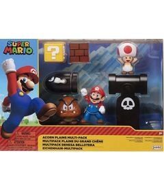 Super Mario Acorn Plains Diorama Set 5pz