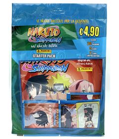 PANINI Naruto Shippuden Stickers Starter Set 2023