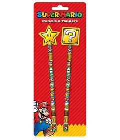 Set 2 Matite Super Mario