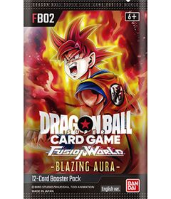 Dragon Ball Super Card Fusion World FB02 EU 1 Busta