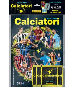 PANINI Stickers Ecoblister 5 buste Calciatori 2024-25 8.02271E+11