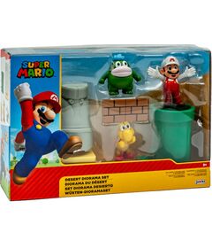 Super Mario Bros Desert diorama set 6cm