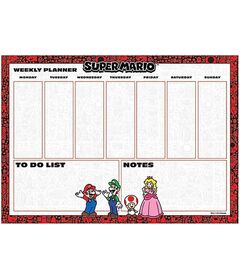 Planner A4 da Scrivania Super Mario