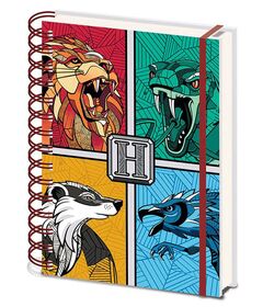 Taccuino A5 Harry Potter Hogwarts Houses