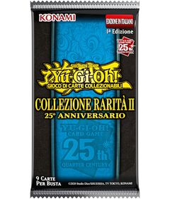 YUGI Collezione Rarita' II 25th Anniversario 1 Busta YU18403-I