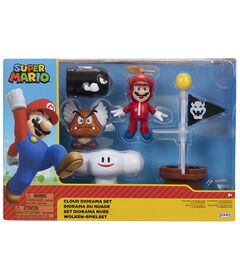 Super Mario Cloud Diorama Set 5pz 401994