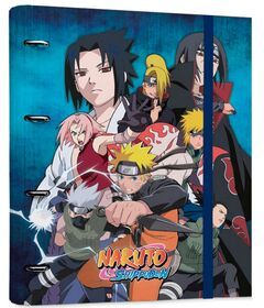 Raccoglitore ad Anelli Premium A4 Naruto