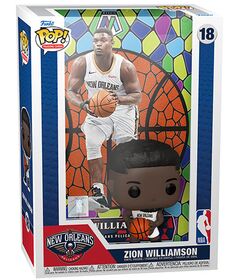 Funko Pop! Trading Cards: New Orleans Pelicans – Zion Williamson (Mosaic) 18 61493