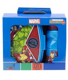 Gift Set 2 in 1 Lunchbox + Marvel Avengers Water Bottle ST74173