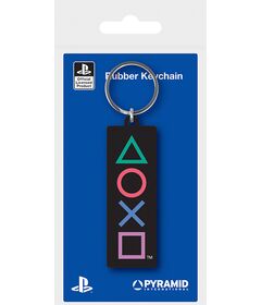 PlayStation Shapes Keychain