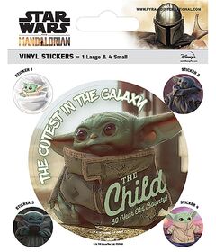 Star Wars The Mandalorian The Child Stickers PS7449