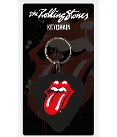 The Rolling Stones Pick Keychain RK38301C