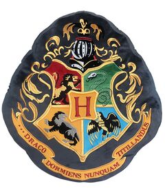 Cuscino Harry Potter Stemma Hogwarts 3D HPR123