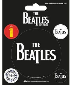 The Beatles Black Stickers PS7219