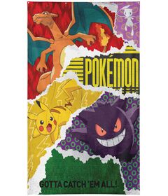 Wall Decor Pokemon Gotta Catch' Em All! 125x85cm POK729