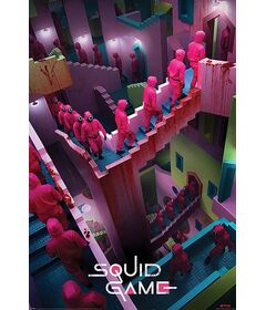 Maxi Poster Squid Game Crazy Stairs PP35008