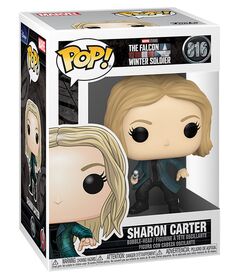 FUNKO POP The Falcon & WS Sharon Carter Bobble 816 52371