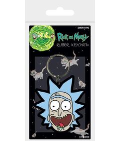 Rick and Morty Rick Smile Keychain RK38721C