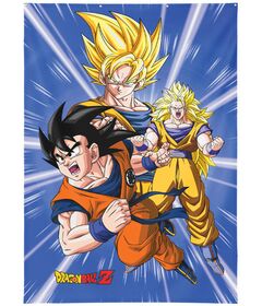 Wall Decor Dragon Ball Z Goku Trasformation 125x85cm DB-1145CR