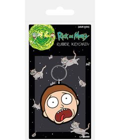 Rick and Morty Morty Terrified Keychain RK38722C