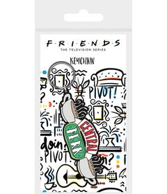 Friends Central Perk Sketch Keychain RK39034C
