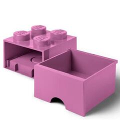 LEGO Brick 4 Drawer Pink Container RCL BD4 PK