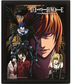 Quadro 3D Death Note Connected By Fate EPPL71545
