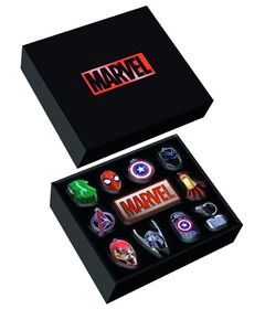 Set of Metallic Avengers Keychain + Tags MV15708