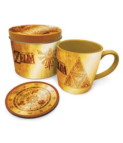 Gift Set 2 in 1 The Legend Of Zelda Golden Triforce GP86075