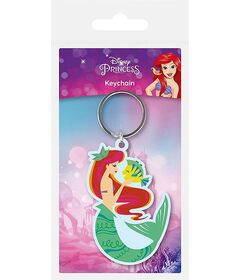 Keychain The Little Mermaid Ariel & Flounder RK39412C