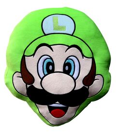 Cuscino Super Mario Luigi Happy Face 3D NO271