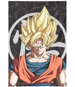 Wall Decor Dragon Ball Z Goku Super Saiyan 125x85cm DB-1144CR