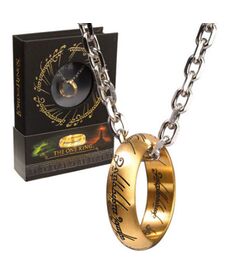 Anello in Acciaio Il Signore degli Anelli Anello del Potere