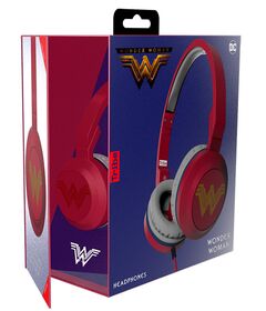 TRIBE Cuffie con Microfono Wonder Woman
