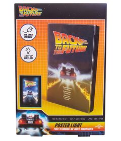 Back to The Future Poster Lamp