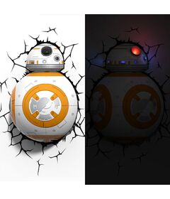 Star Wars: BB-8 3D Wall Lamp