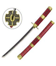 Katana Mini Non Affilata One Piece Sandai Kitetsu e Supporto