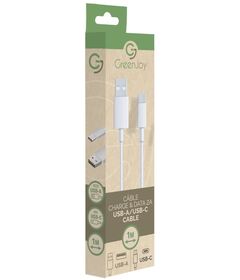 FREAKS Cavo di Ricarica da USB-A a USB-C Bianco 1m V2