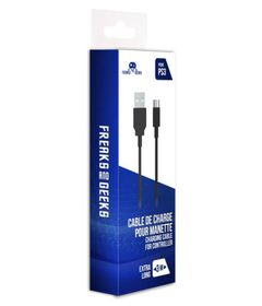 FREAKS PS3 Cavo di Ricarica da USB-A a Mini USB 3m