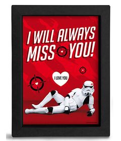 Star Wars Stormtrooper "I Will Always Miss You" Canvas TGGKRA114