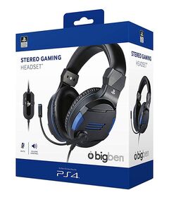 BB PS4 Cuffie con Microfono Stereo Gaming Black