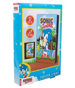 Sonic Poster Lamp
