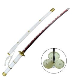 Katana Non Affilata One Piece Enma Bianca