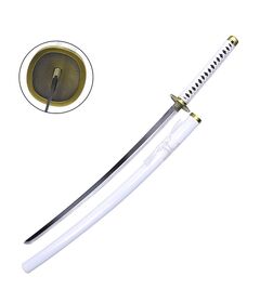 Katana Non Affilata One Piece Wado Ichimonji Bianca V2