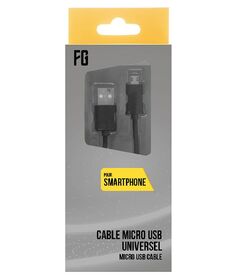 FREAKS Cavo di Ricarica da USB-A a Micro USB Nero 1m
