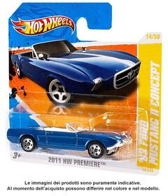 Hot Wheels '83 Ford Mustang II Concept 2011 HW Premiere Blue