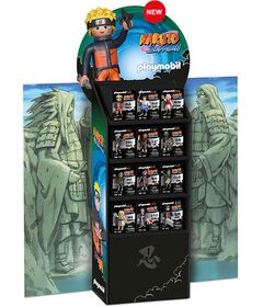 PLAYMOBIL Espositore da Terra Naruto da 60pz 21675
